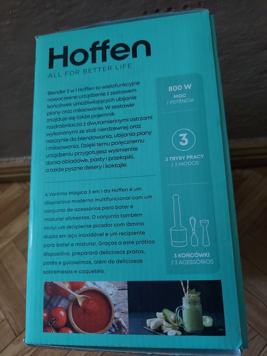 Nowy blender ręczny Z WADĄ
