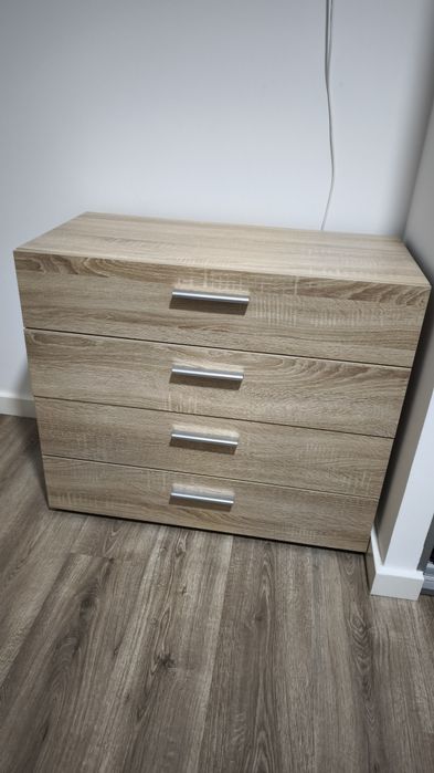 Cómoda de 4 gavetas nova quarto