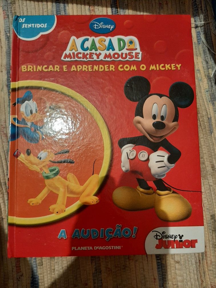 Livros da coleção A casa do mickey mouse