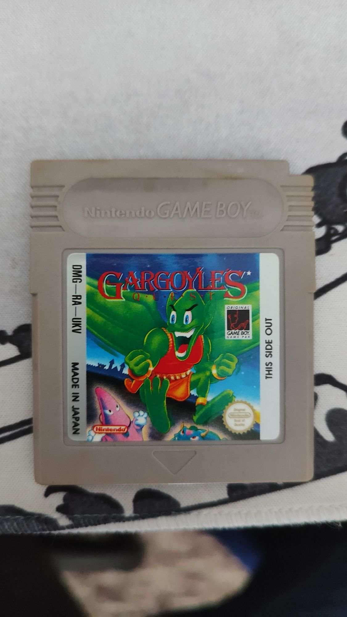 Jogo Original Gameboy Gargoyle's Quest