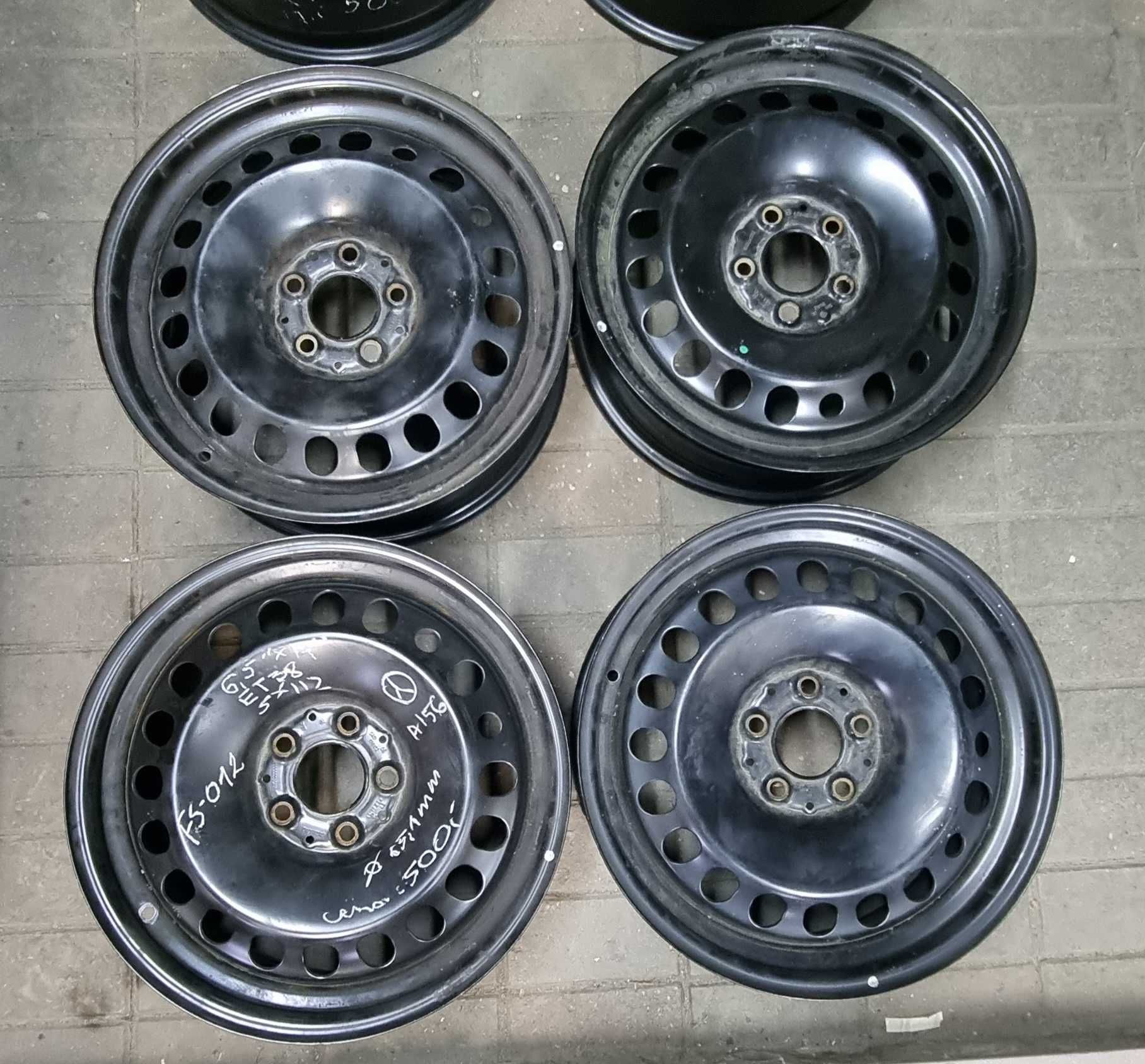 Felgi Stalowe 17" 5x112 Mercedes A156 Używane