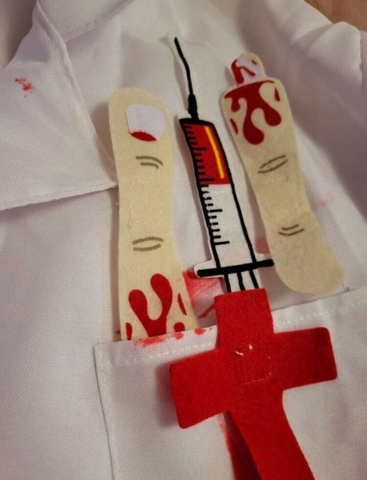 Костюм "Кровавого Доктора" на хеллоувин