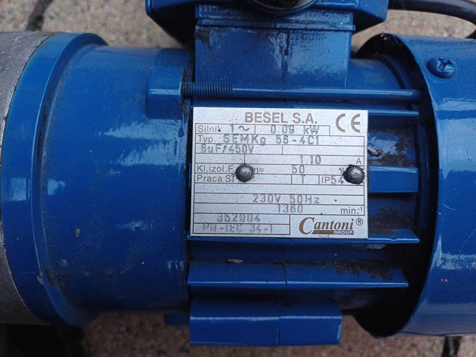 Motoreduktor z silnikiem na ślimak do pieca Żywiec 25KW czę ekogroszek