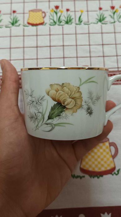 Conjunto de 6 Chávenas com Pires SPAL