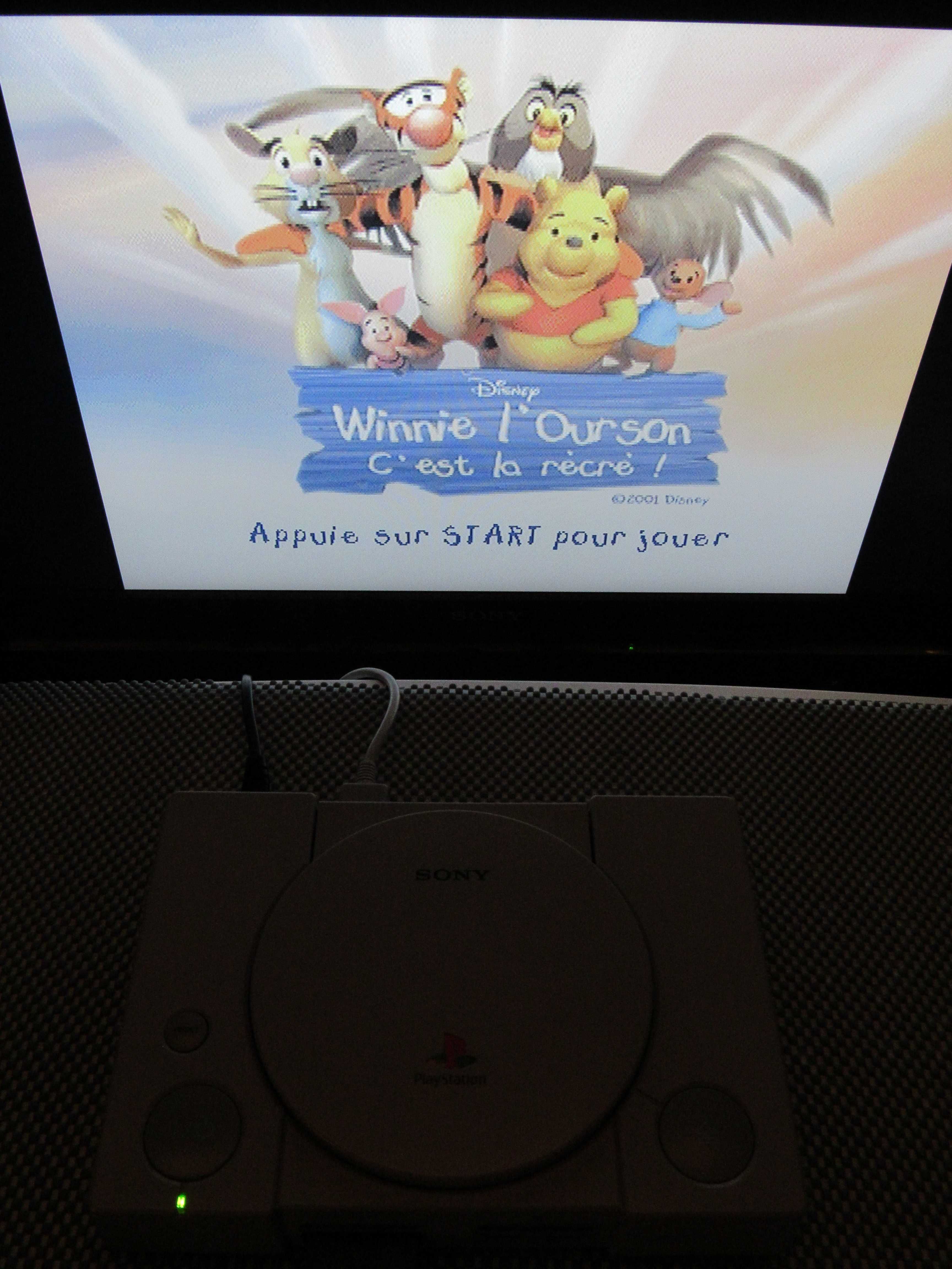 Jogo Playstation PS1 PSX PSOne Winnie the Pooh completo