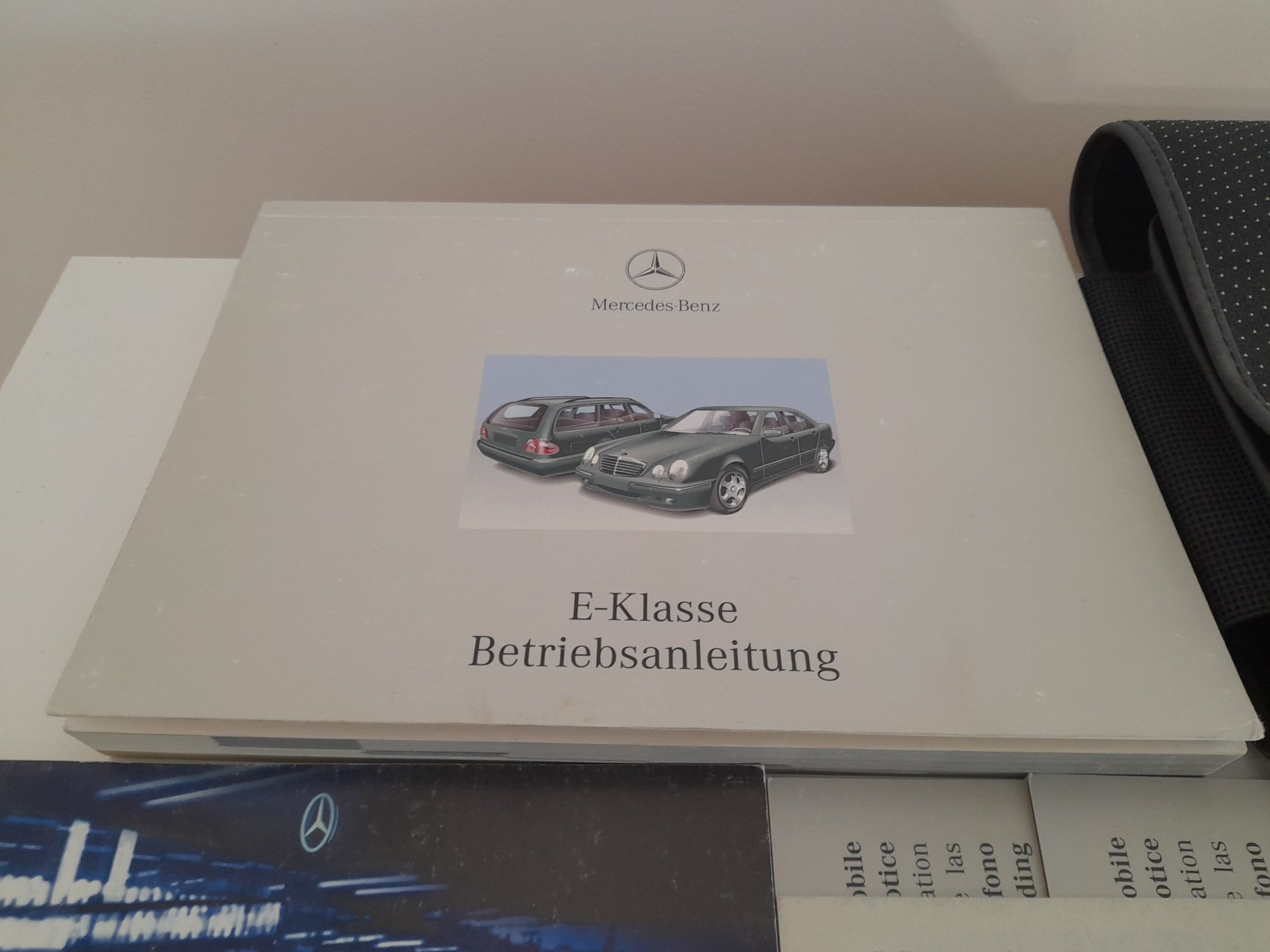 Mercedes w210 e klase polift etui książki instrukcje