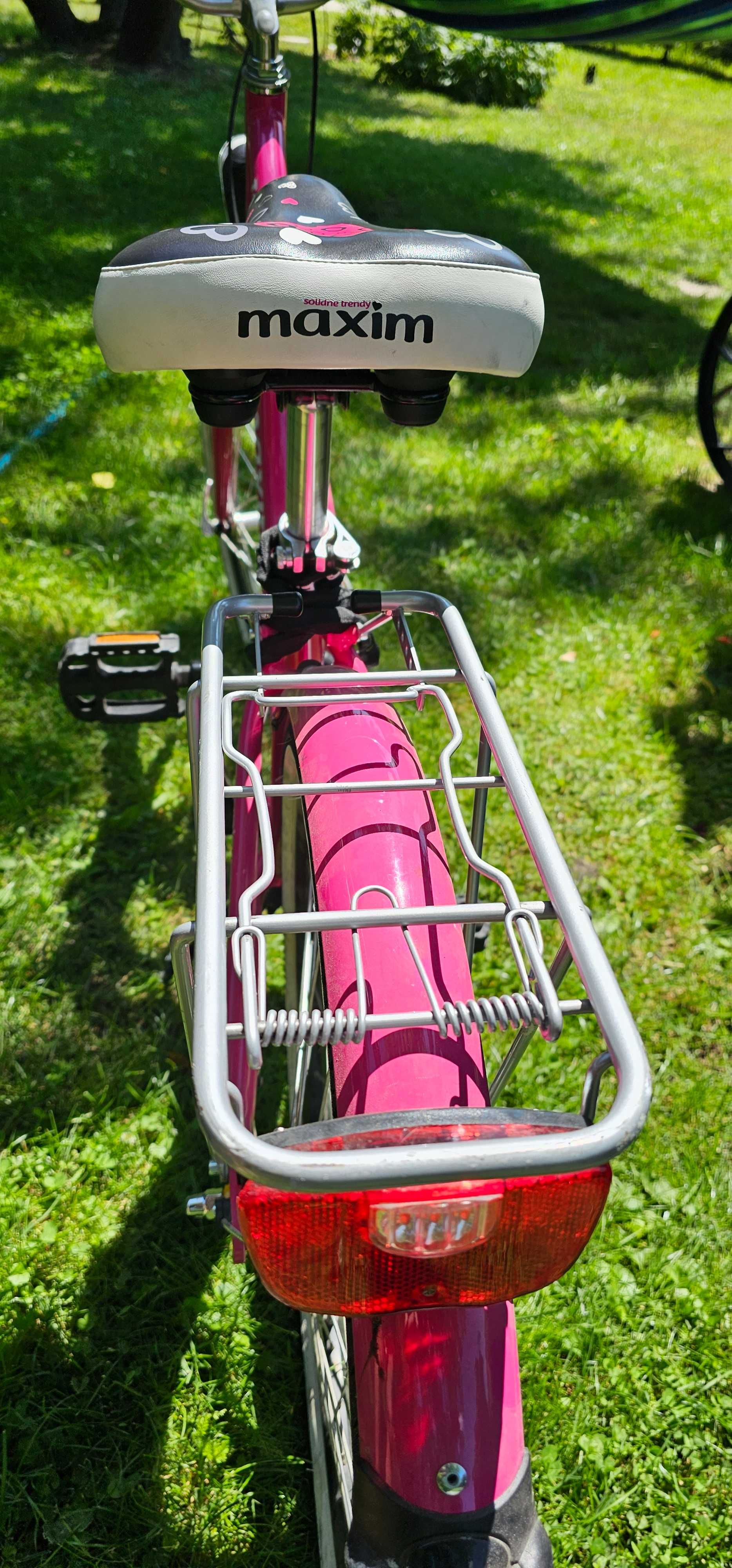 Rower dla dziewczynki Maxim, kolo 24 cale