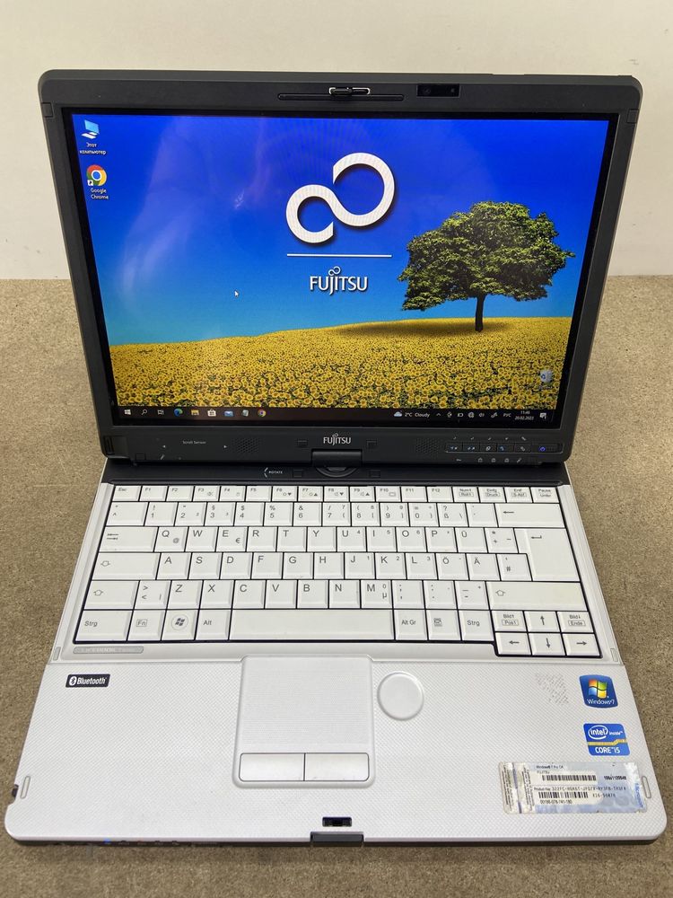 Ноутбук-трансформер 13.3" Fujitsu LifeBook T901 i5-2520M 8/128GB SSD