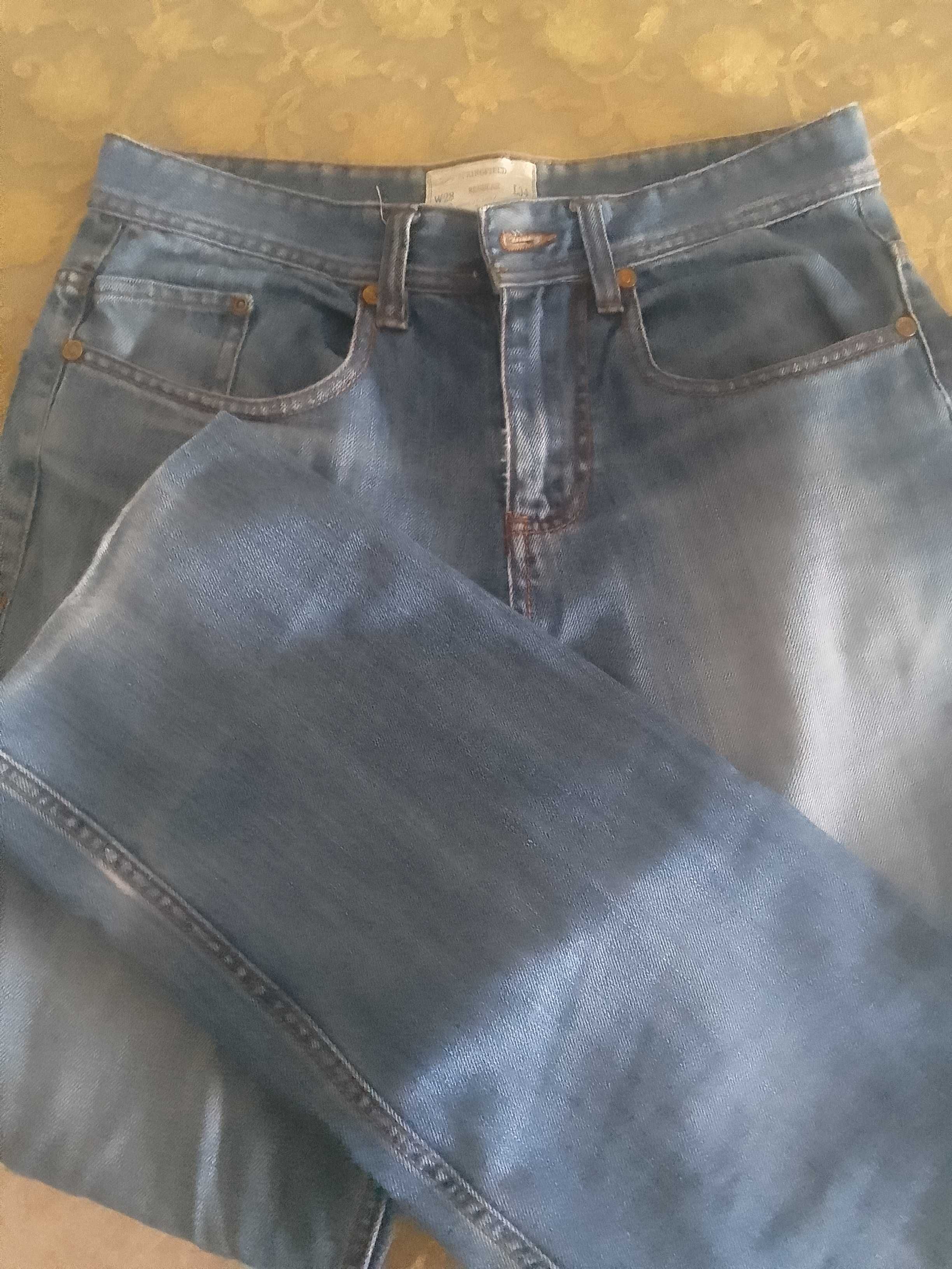 Calças de ganga azul, de homem, da  SPRINGFIELD regular L34