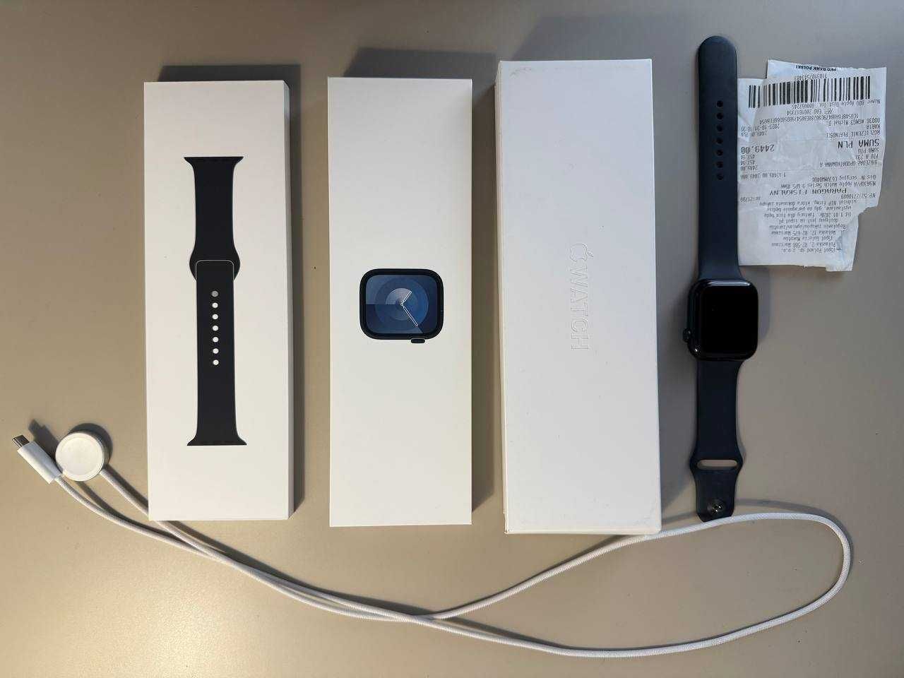 apple watch 9 cellular 45mm midnight