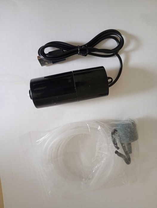 Pompka dla ryb do żywca wędkarska pod usb