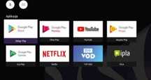 Smart TV Play BOX DEKODER Android Netflix GRY IPTV YouTube HBO Disney+
