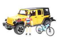 BRUDER Jeep Wrangler Unlimited Rubicon z rowerem