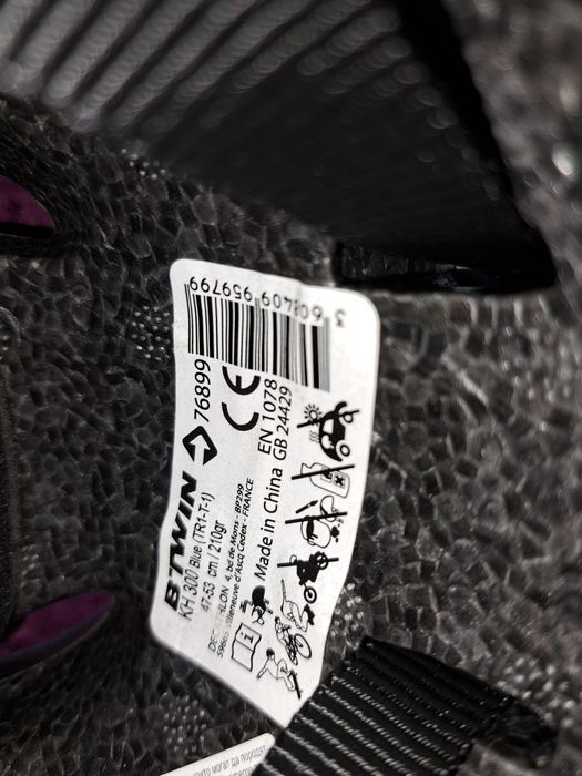 Kask rowerowy Btwin 47-53 cm