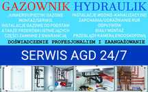 Gazownik,Hydraulik,Elektryk,serwis naprawa AGD,Junkersy naprawa,Montaż