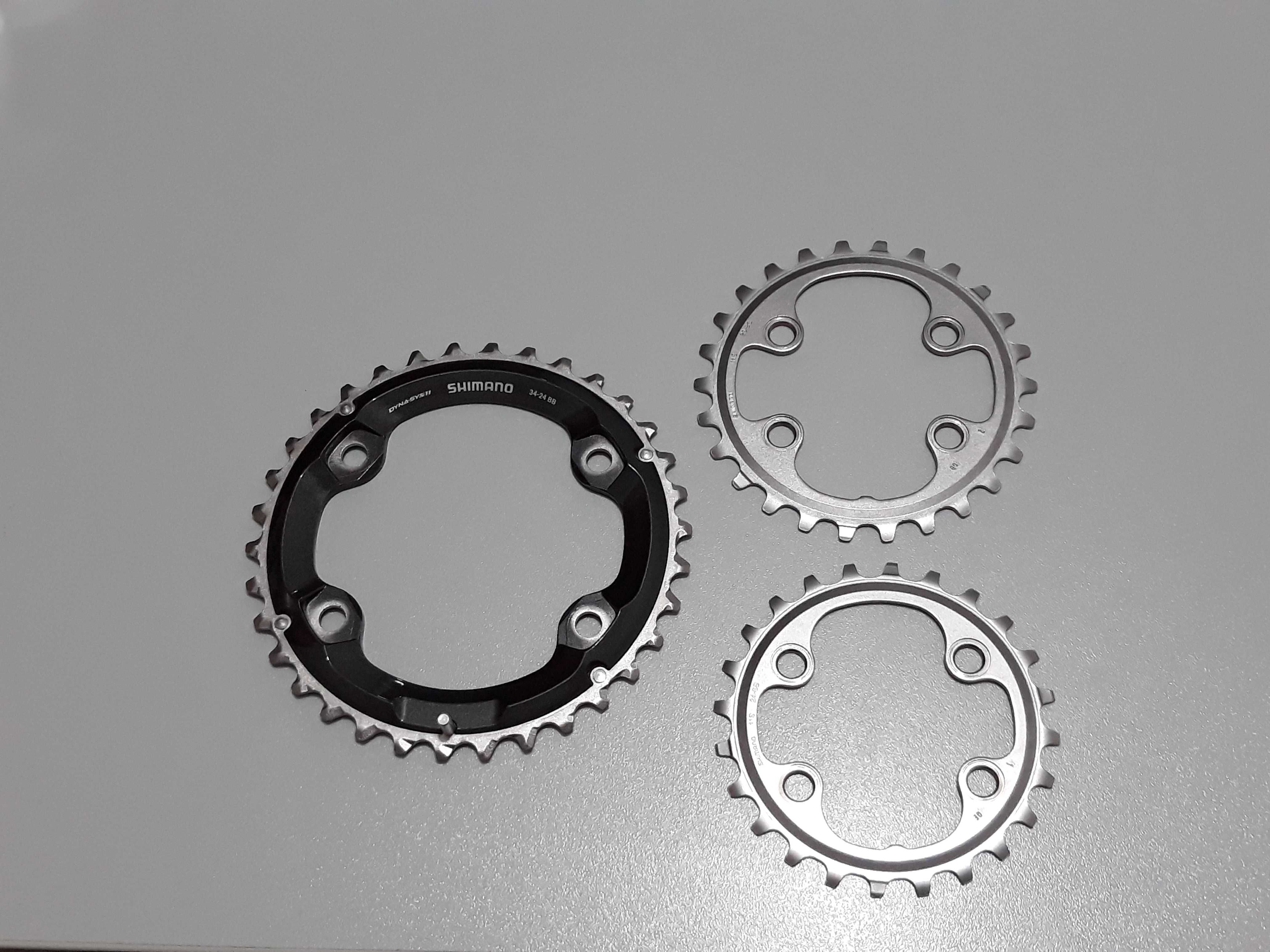 Manípulos Shimano XTR SL-M9000 de 2/3x11vel novos a estrear