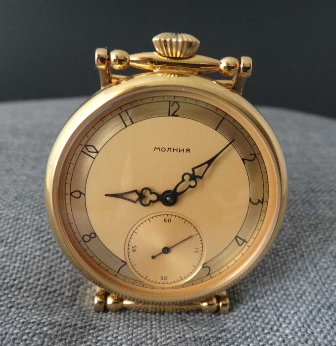 Часы Молния   отличные механические с обслуженым механизмом 3602