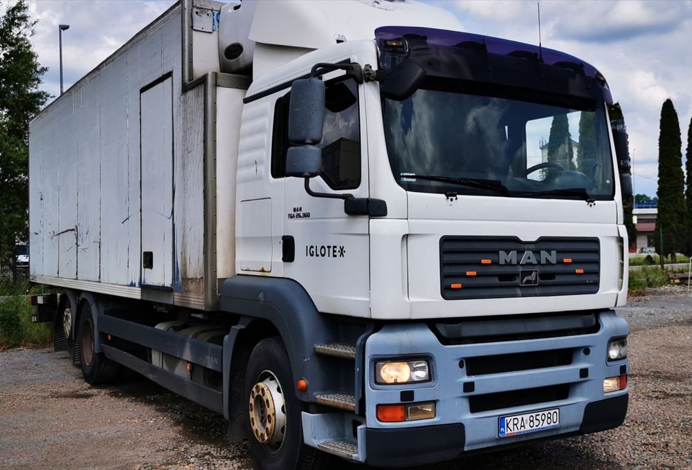 Man TGA rama laweta chłodnia 26.360 Lambert 20 ep