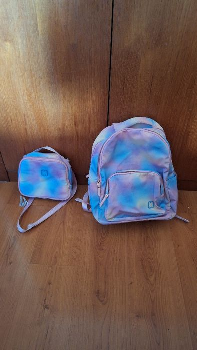 Mochila para escola  + Lancheira igual