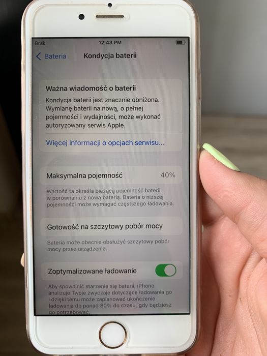 iPhone 6s różowe złoto.