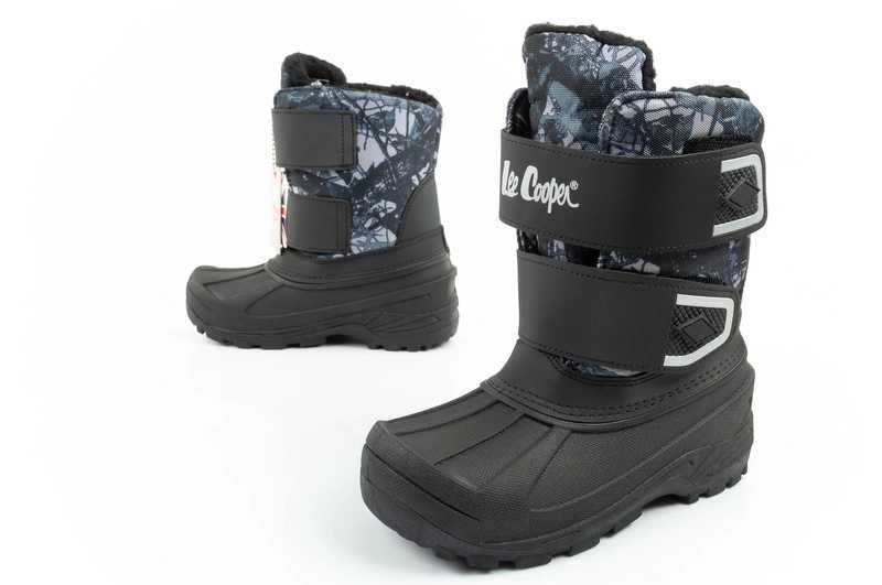 Lee Cooper buty zimowe śniegowce dziecięce ocieplane r. 28-35