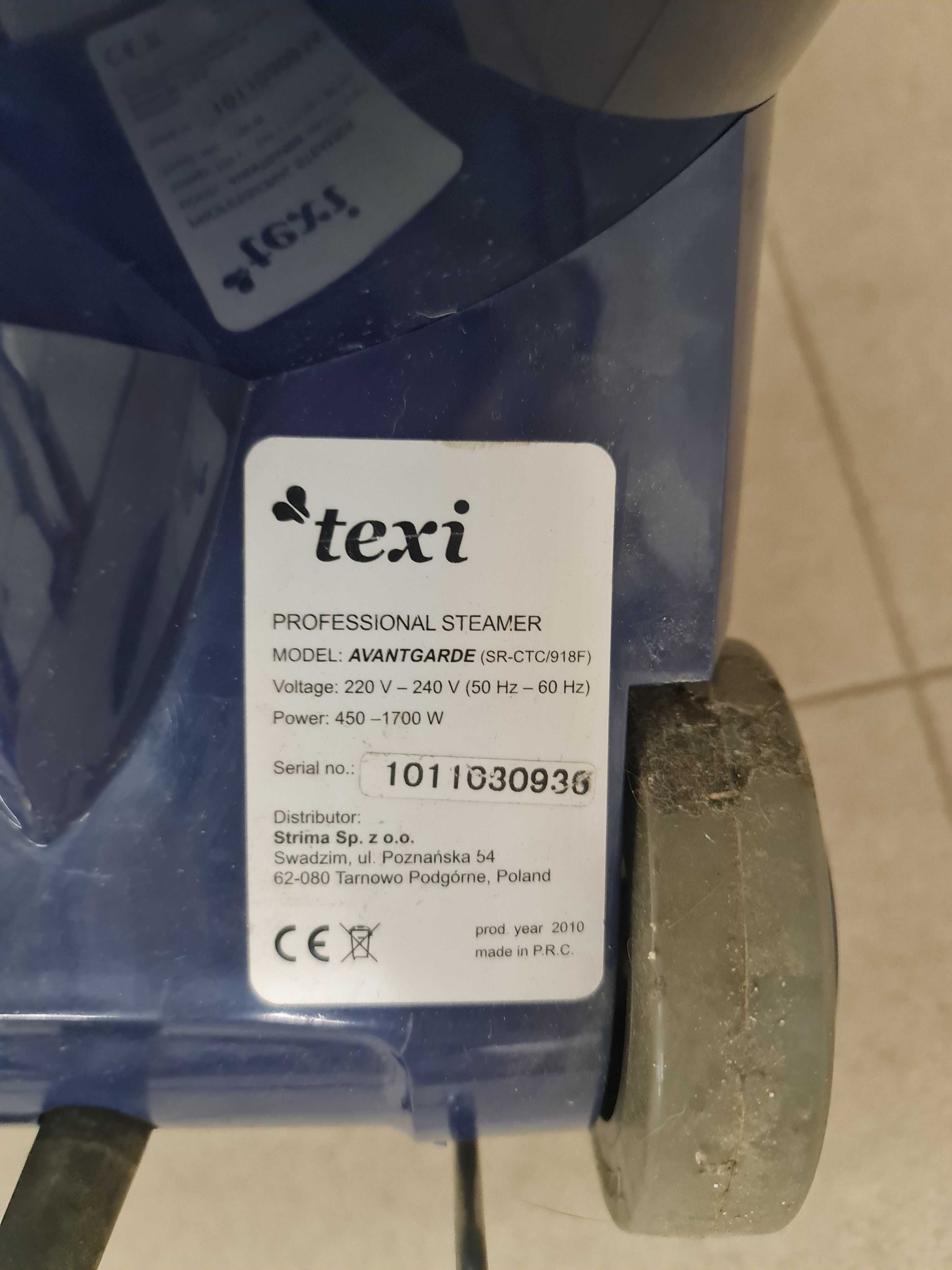 Parowiec TEXI Avantgarde Navy Blue Steamer parownica żelazko