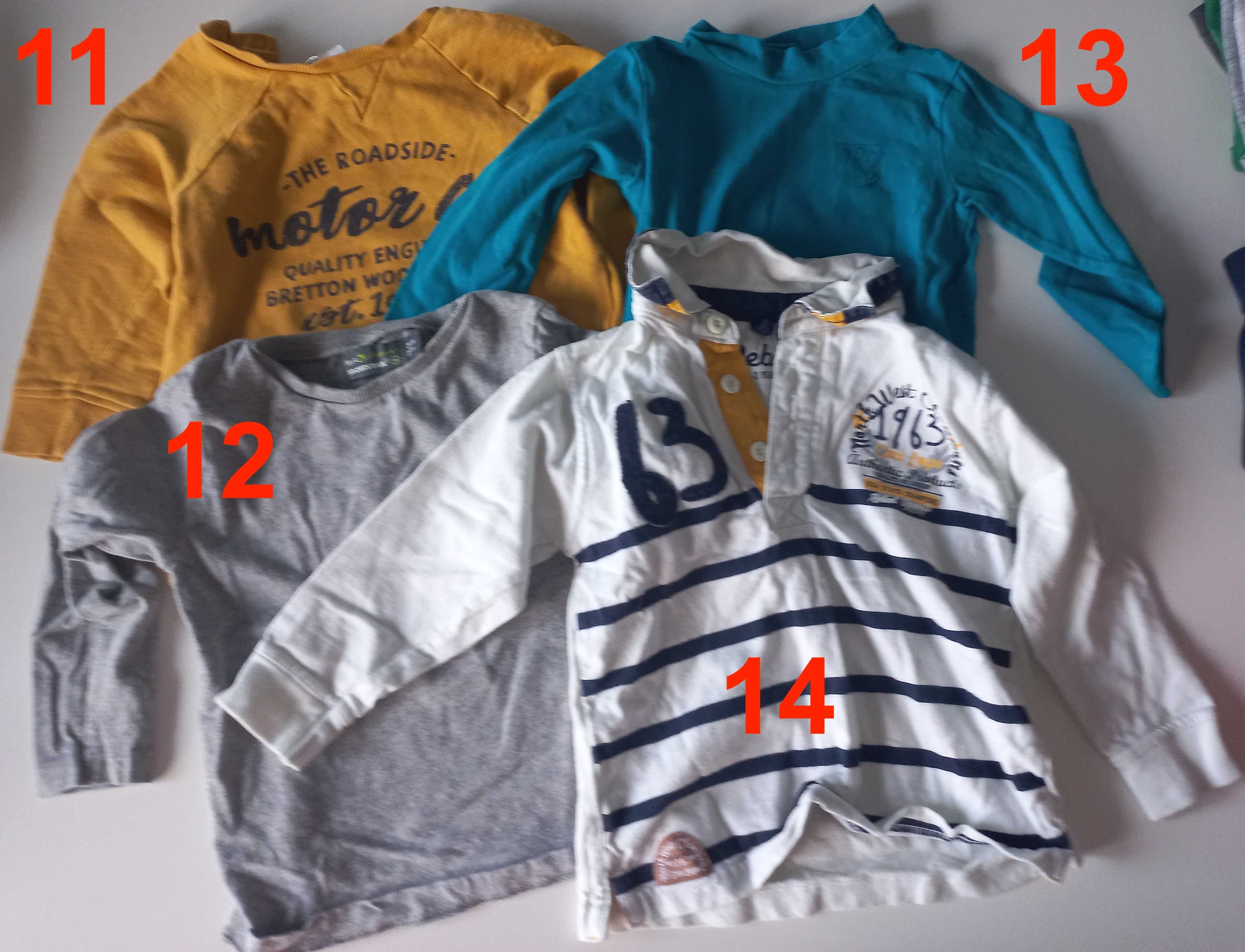 Camisolas e camisa (pack 5) (24-36 meses / 2-3 anos)