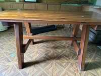 Stół drewniany 160x78 solidny