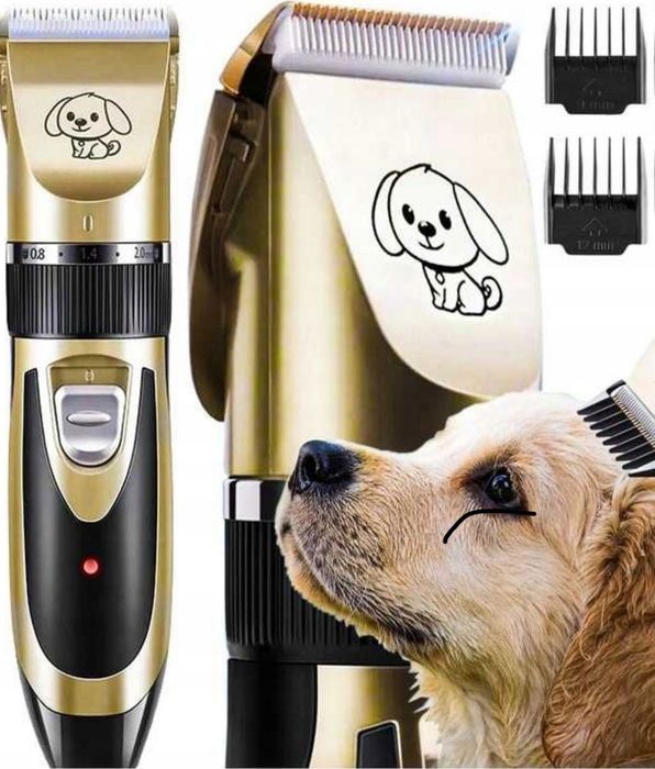 MASZYNKA DO STRZYŻENIA PSÓW Kota Psa Zwierząt Cicha Profesjonalna 2025