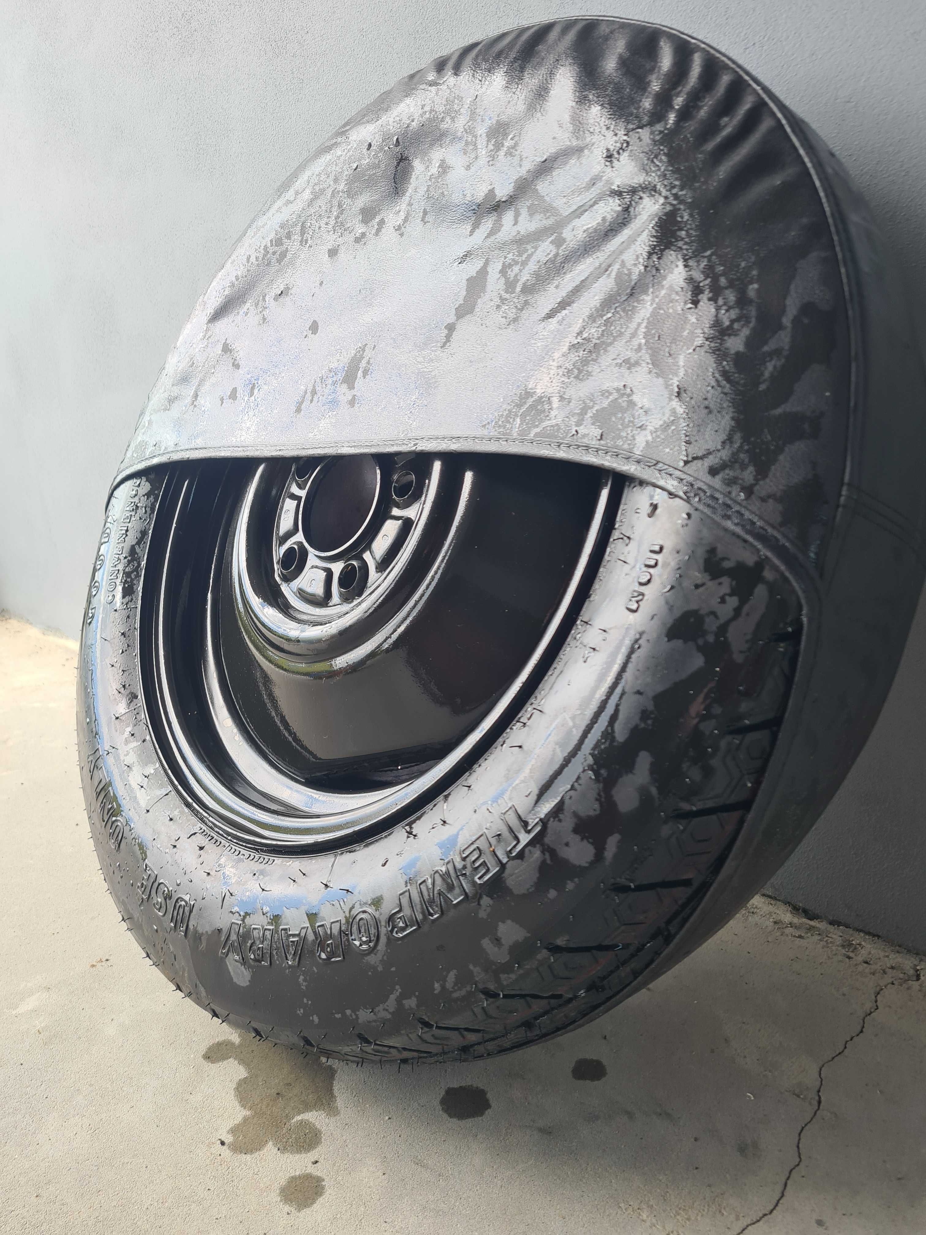 Koło dojazdowe, dojazdówka, zapas + pokrowiec Jeep 155/90/16 5x114.3