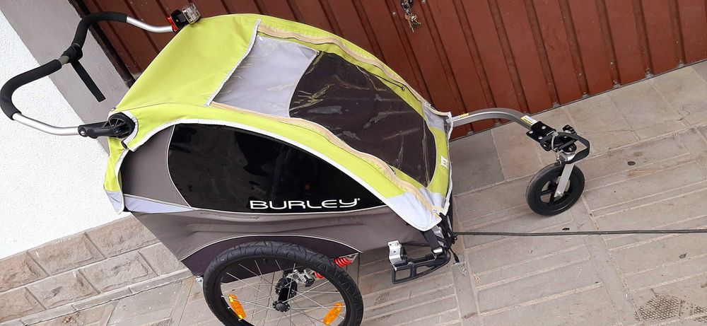 Burley d'lite przyczepka rowerowa 2w1 stan BdB