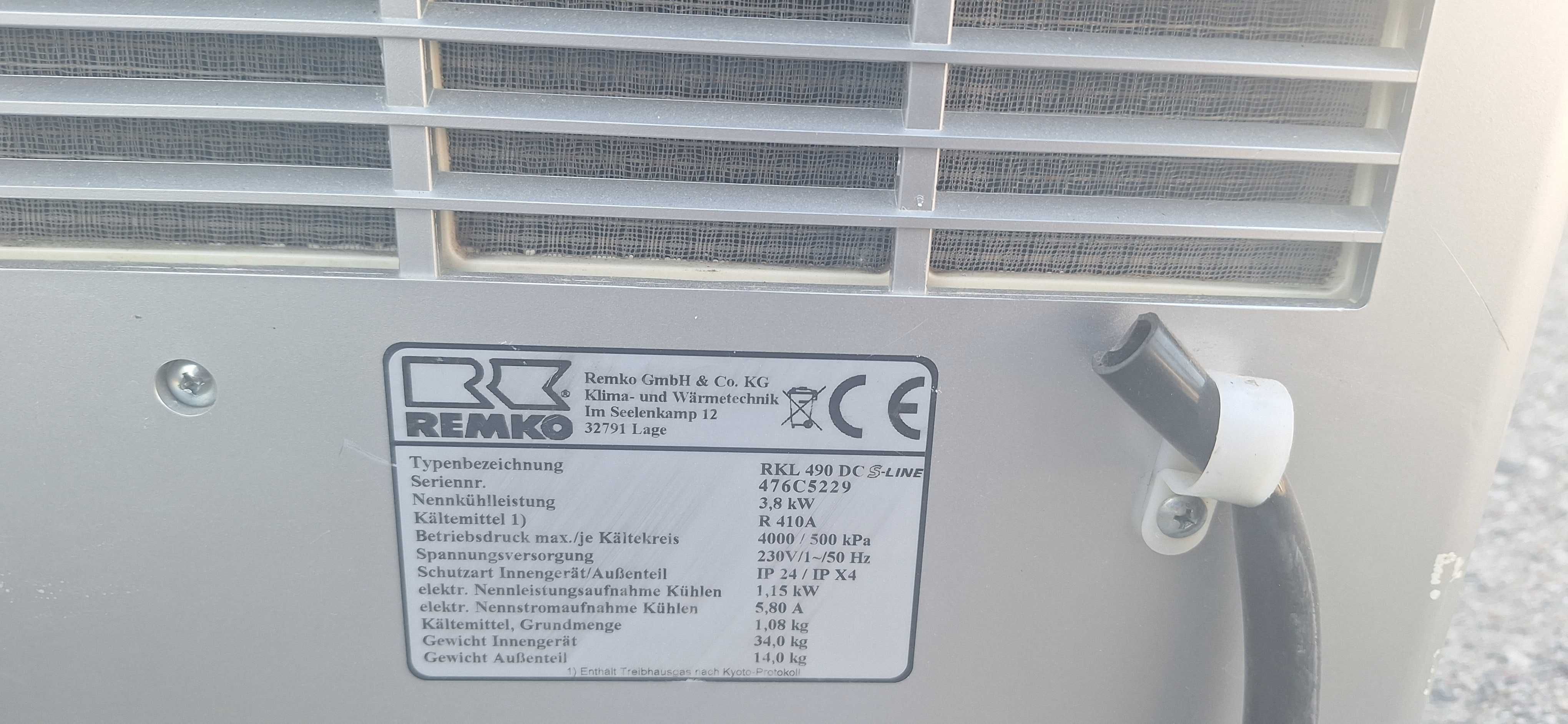 Klimatyzator Remko RKL 490 DC S-LINE