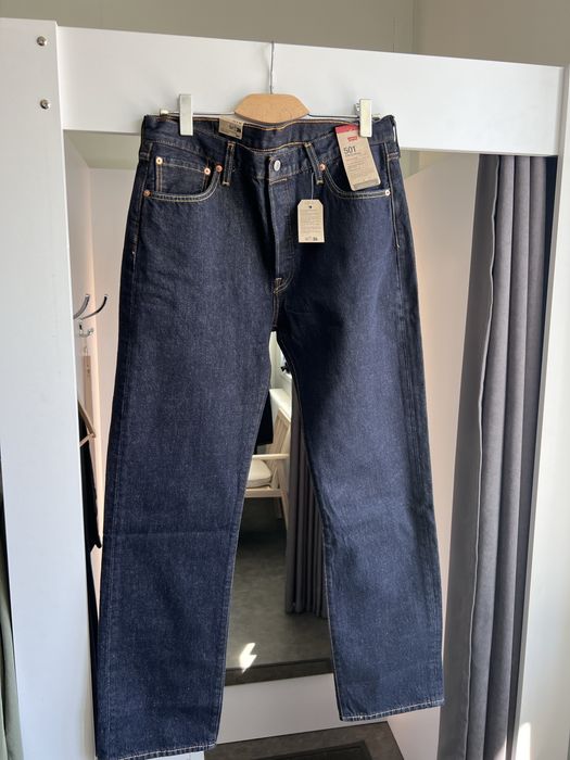 Темно сині Джинси Levi’s 501 Straight Fit