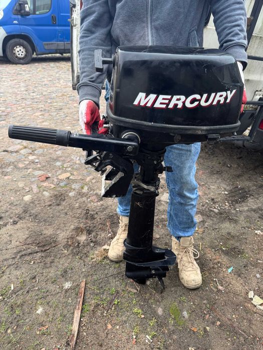 silnik zaburtowy Mercury 5KM 2007 F 5ML czterosuwowy stopa L ZADBANY