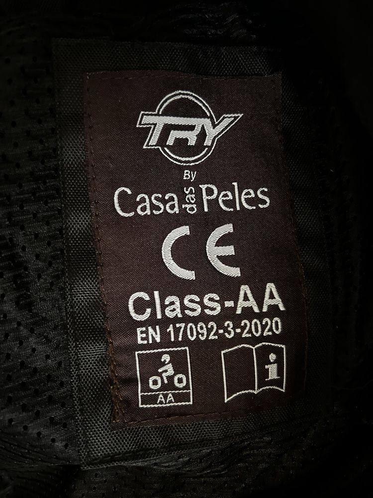 Blusão motard Try Casa das peles