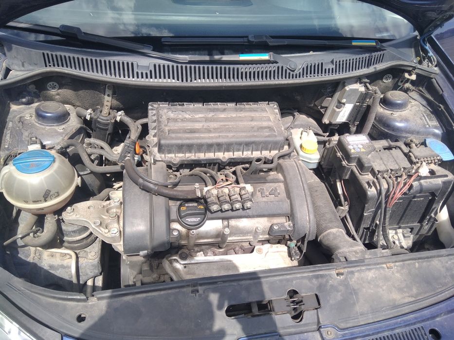 VW polo 9n 1.4 бензин/газ 2007 рік