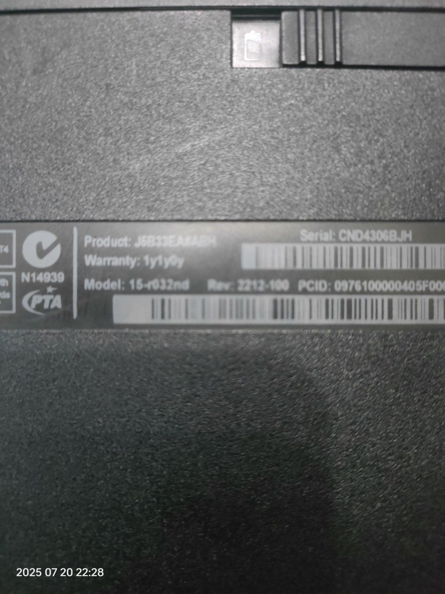 Laptop HP do gierek i interentu Karta Nvidia