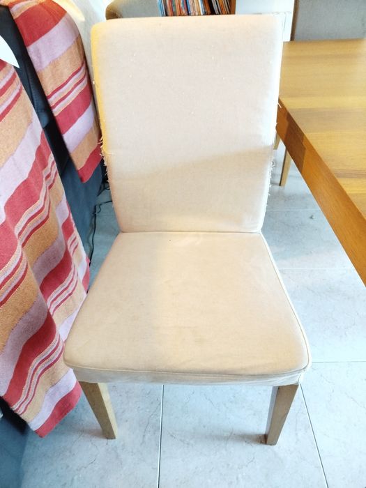 6 cadeiras IKEA usadas