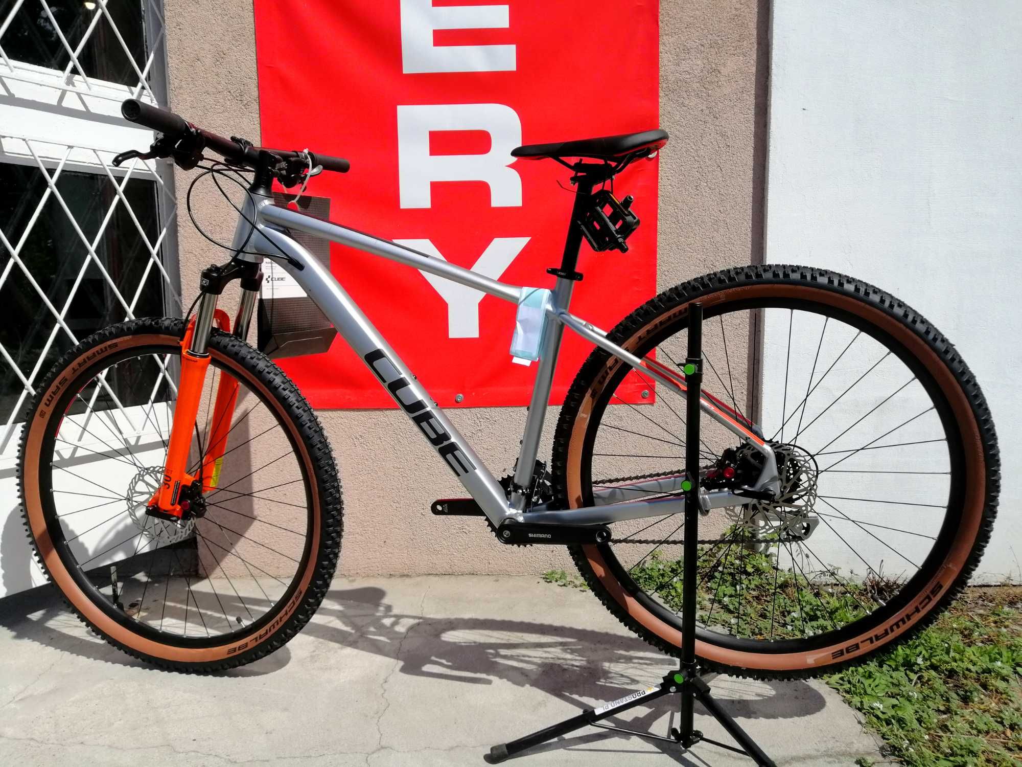 NOWY CUBE AIM RACE Roz. L 20" Hydraulika Clarks *Koła 29* SR SUNTOUR!