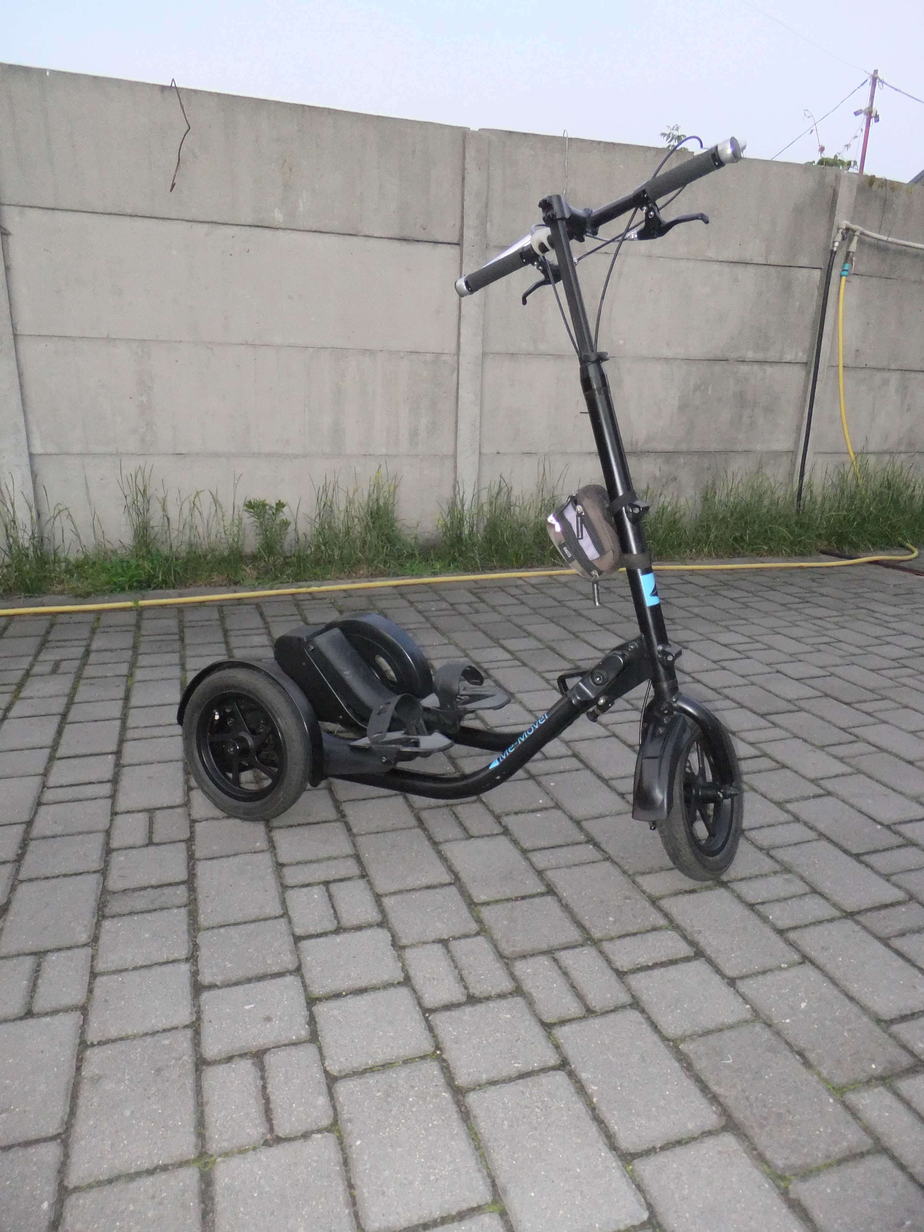 ME-MOVER Trójkołowiec 3w1  rower stepper hulajnoga - składany