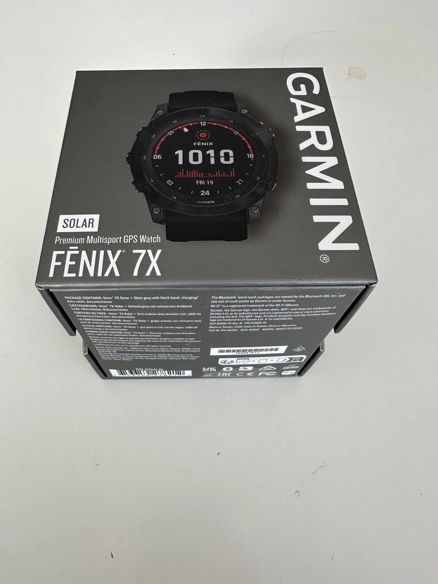 Garmin Fenix 7x Solar Novo