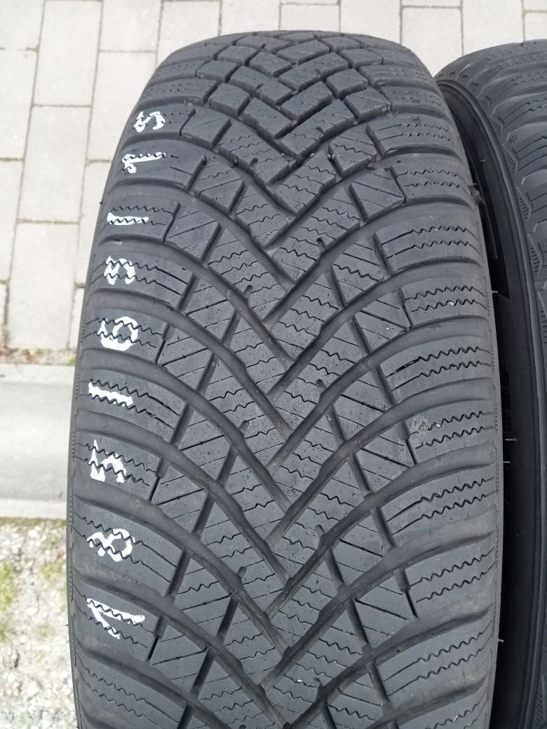 2x Opony Używane Całoroczne 185/65R15 Hancook