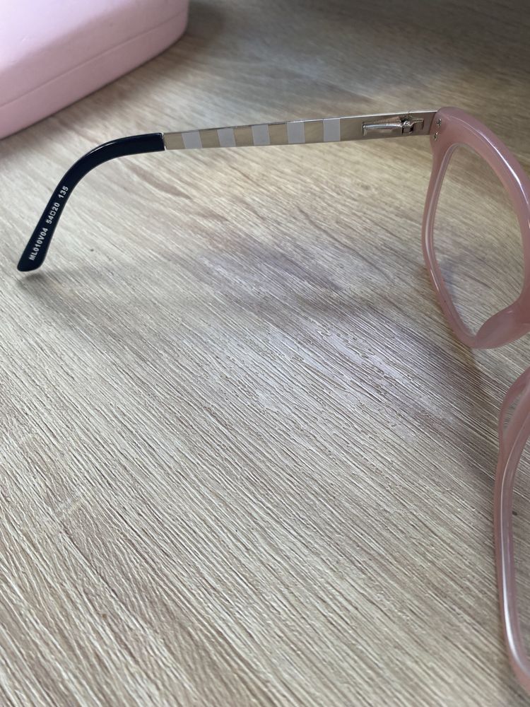 Okulary różowe love moschino korekcyjne