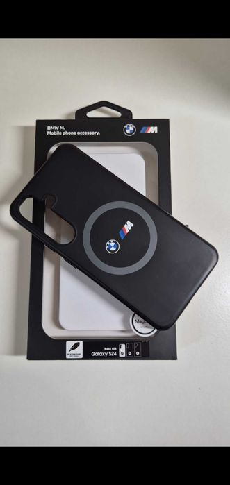 Etui BMW M Silicone do Samsung Galaxy S24 Czarny