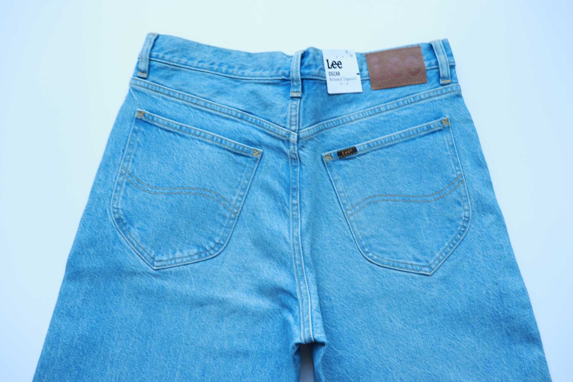 LEE OSCAR W32 L32 męskie spodnie jeansy relaxed tapered nowe okazja