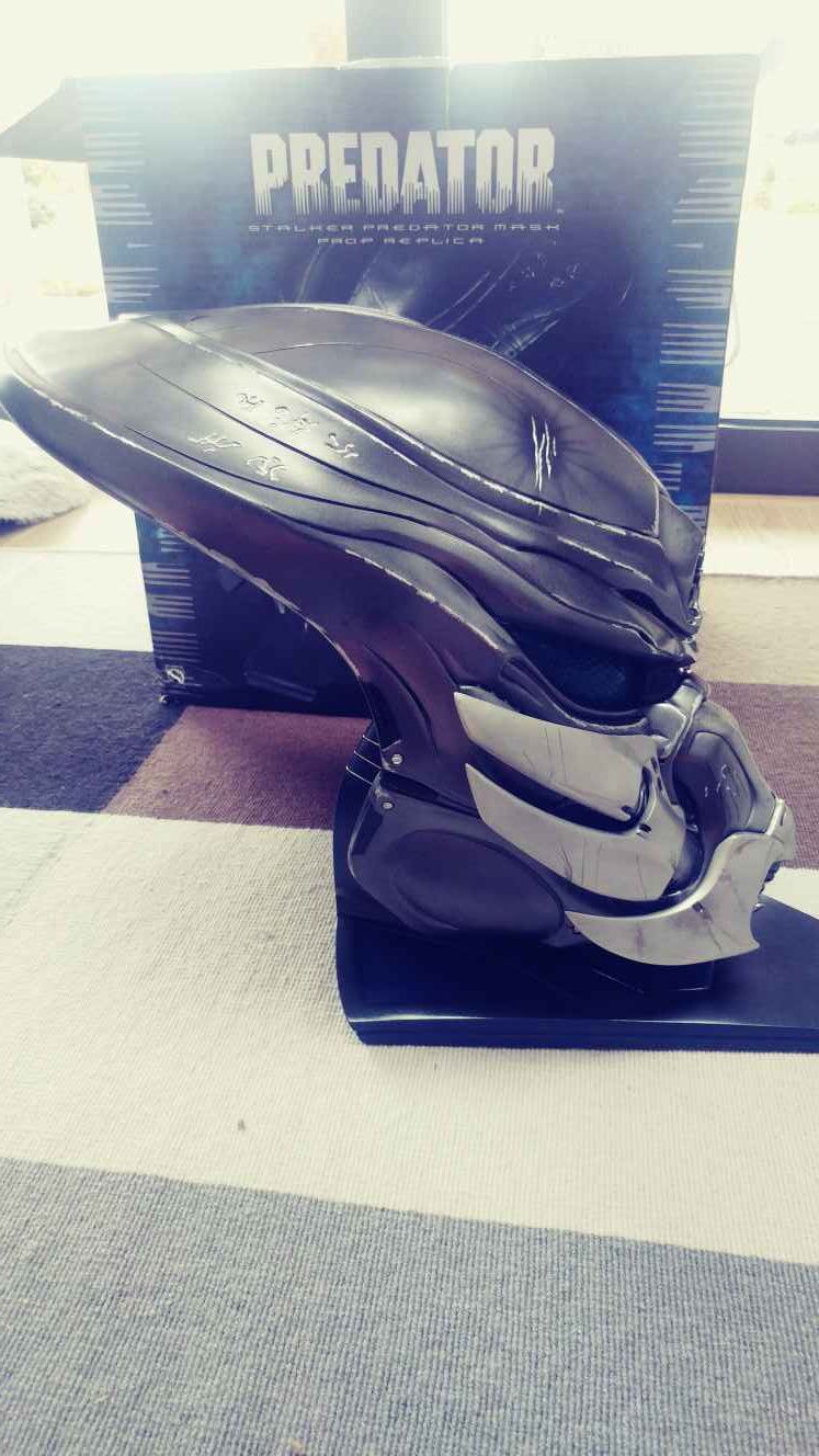 Maska Stalker Predator Mask Sideshow 1:1 live size