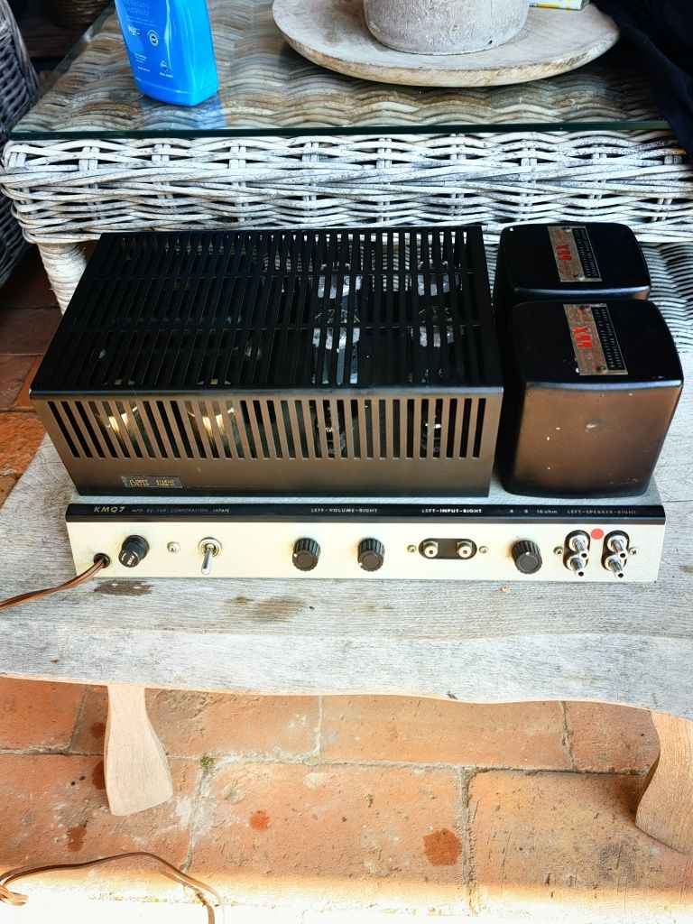 Luxman kmq7 wzmacniacz lampowy 6l6