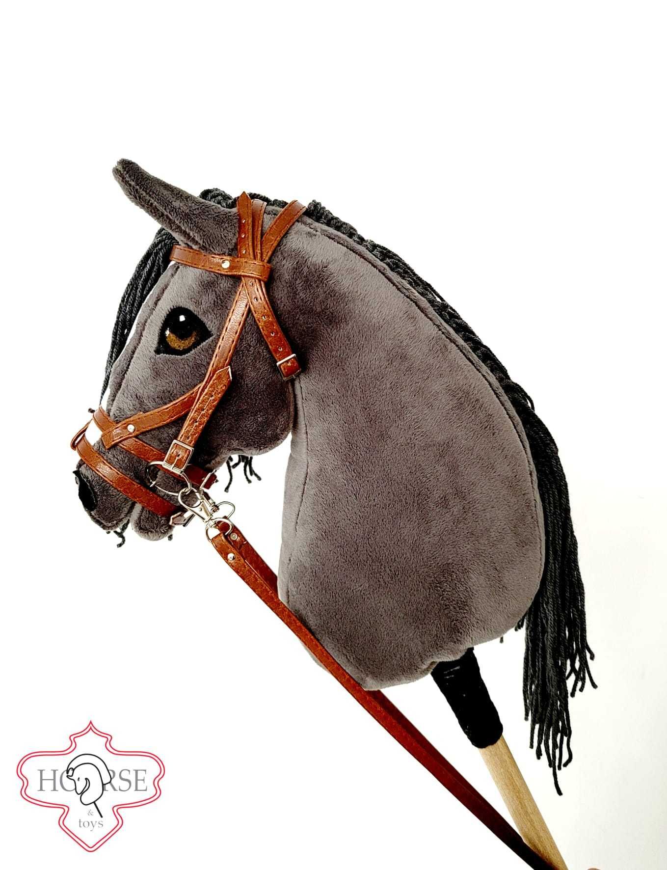 Hobby Horse Dafne szary Duży А3 (Koń na kiju)