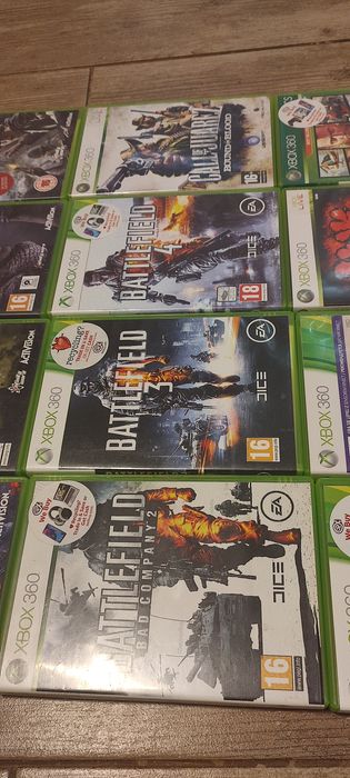Xbox 360 zestaw 17 najlepszych gier GTA Call Of Duty