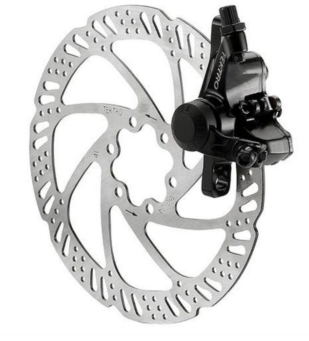 Hamulec MTB Tektro M280 plus tarcza komplet nowe